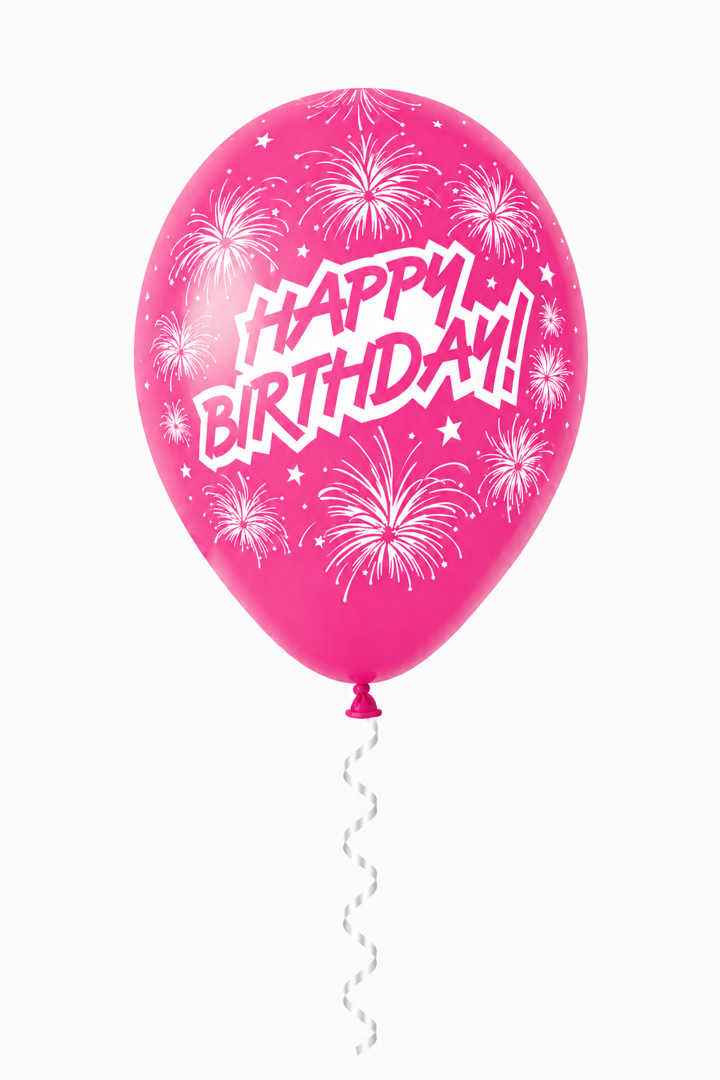 30 cm-es gumi lufi feliratos HAPPY BIRTHDAY tüzijáték