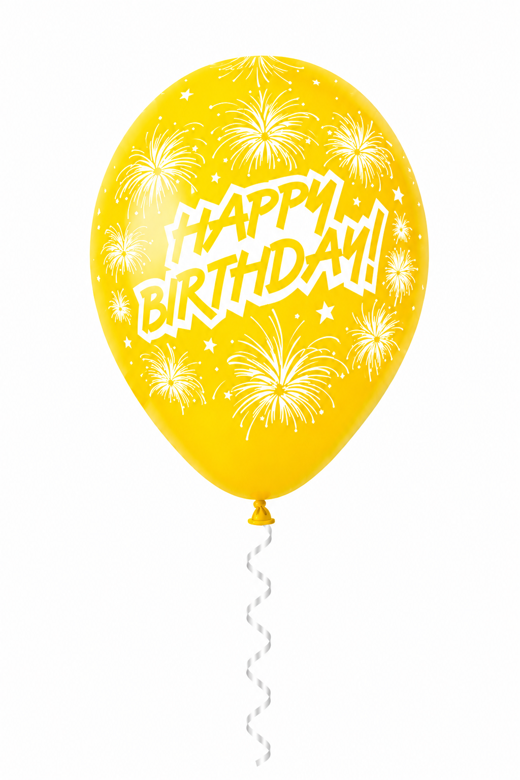 30 cm-es gumi lufi feliratos HAPPY BIRTHDAY tüzijáték
