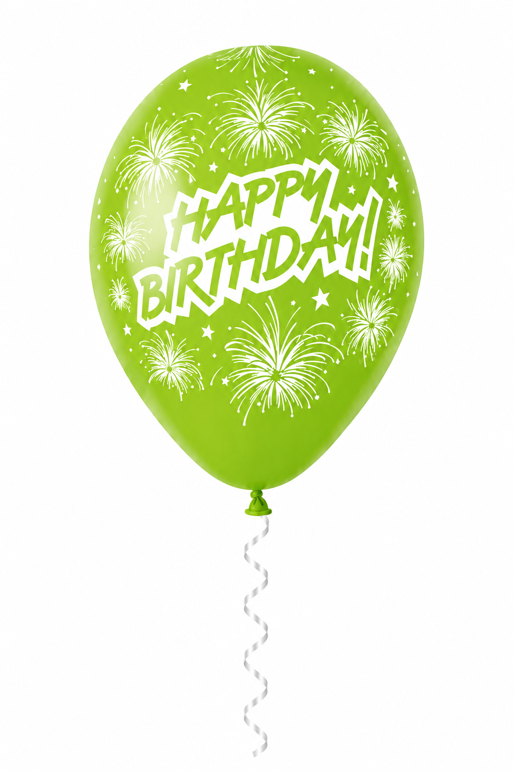 30 cm-es gumi lufi feliratos HAPPY BIRTHDAY tüzijáték
