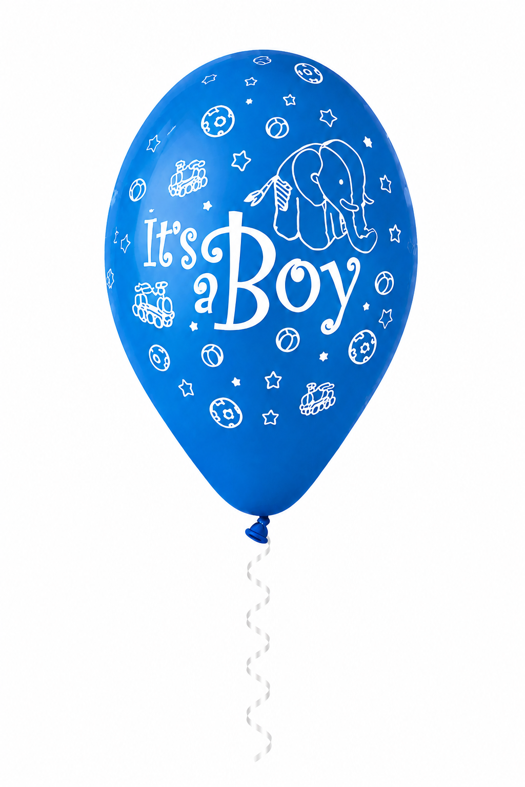 30 cm-es gumi lufi feliratos It's a boy