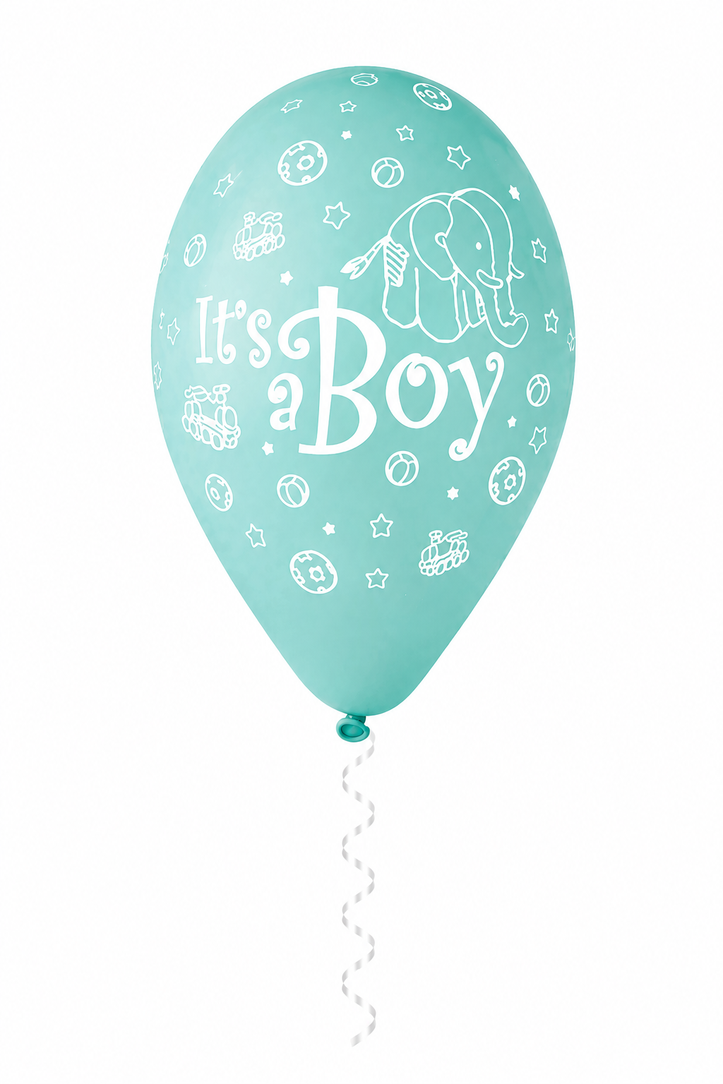 30 cm-es gumi lufi feliratos It's a boy