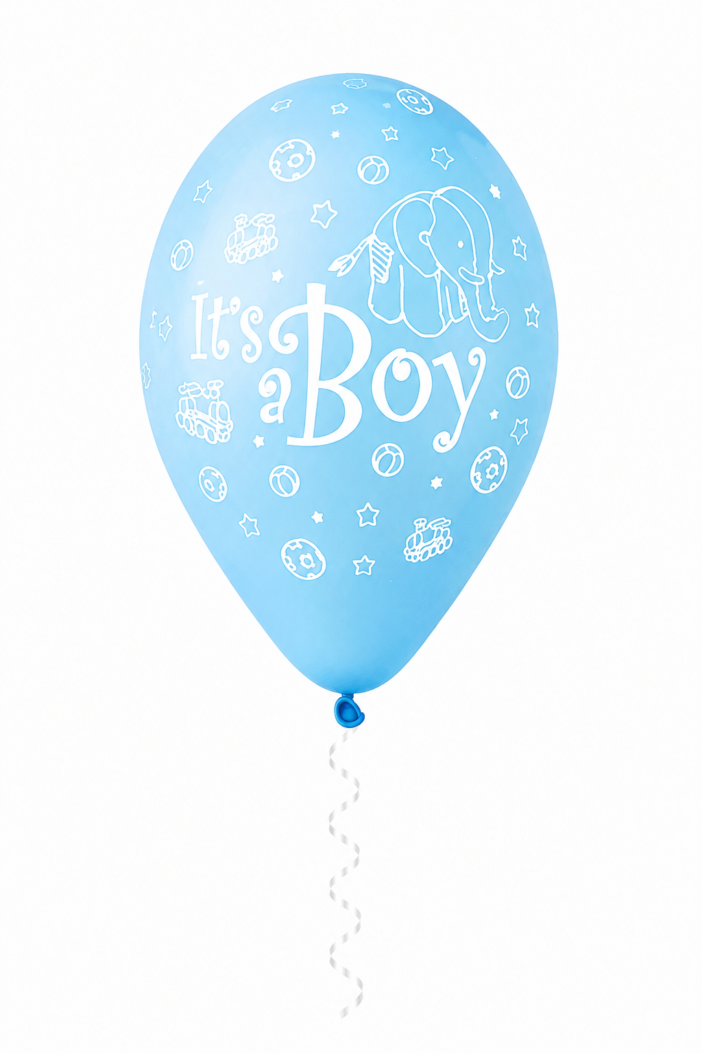 30 cm-es gumi lufi feliratos It's a boy