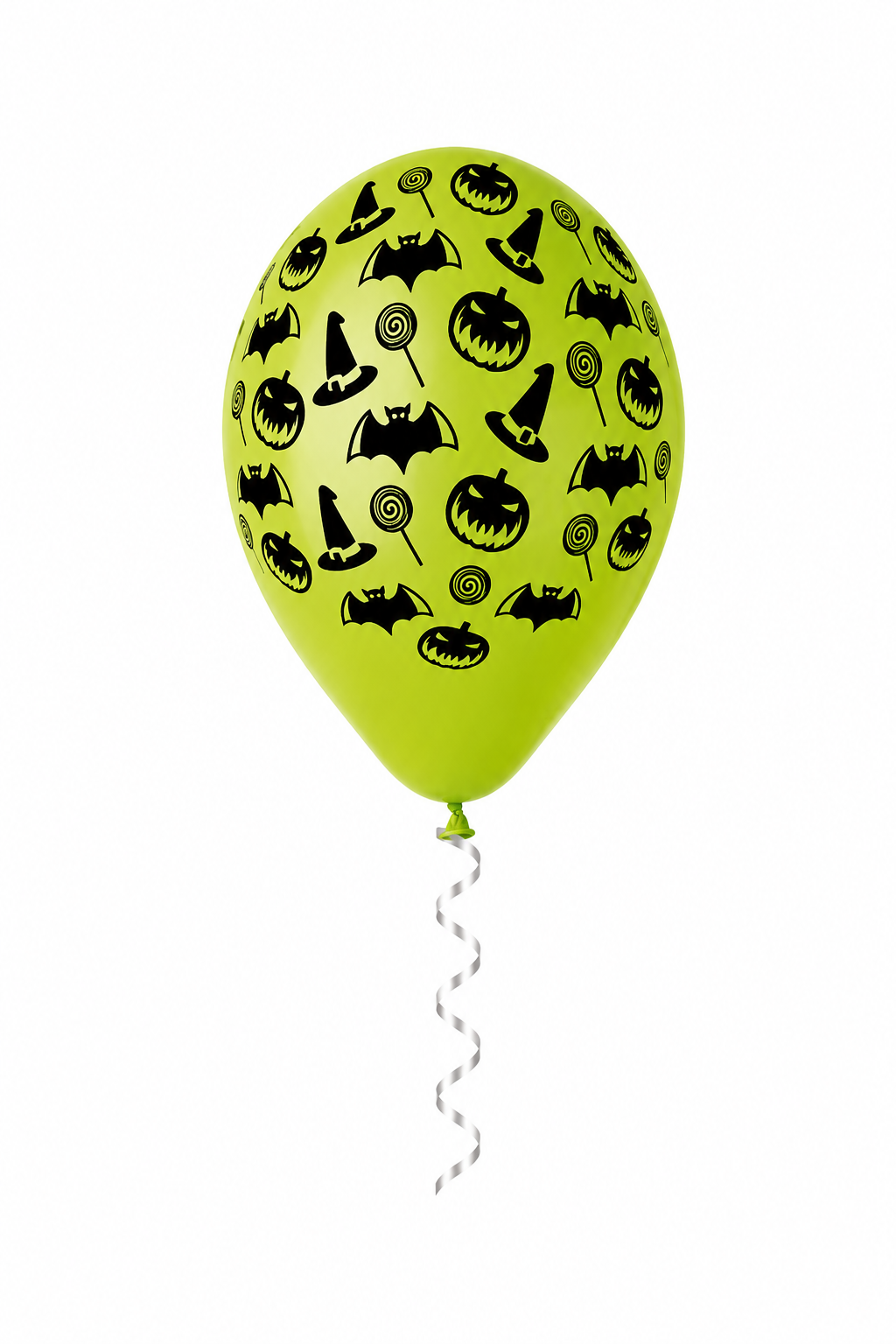 30 cm-es gumi lufi mintás Halloween
