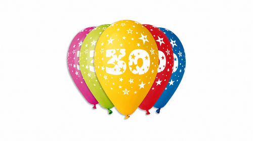 30 cm-es gumi lufi számos 30-as