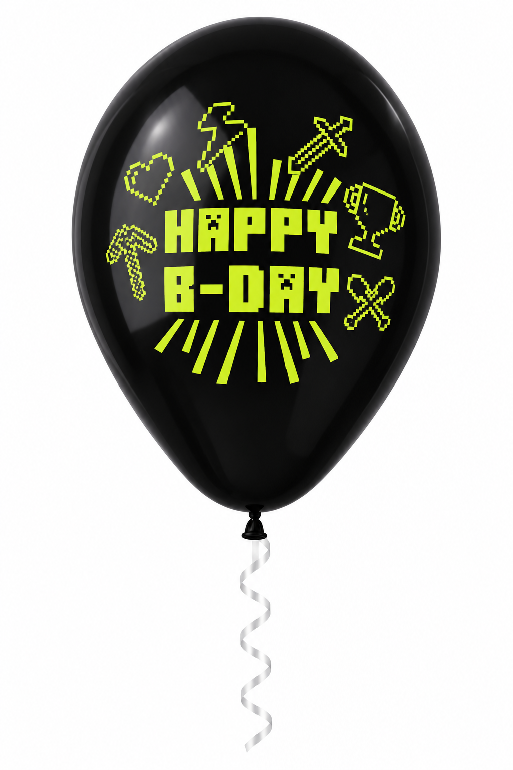 33 cm-es gumi lufi feliratos Happy B-Day