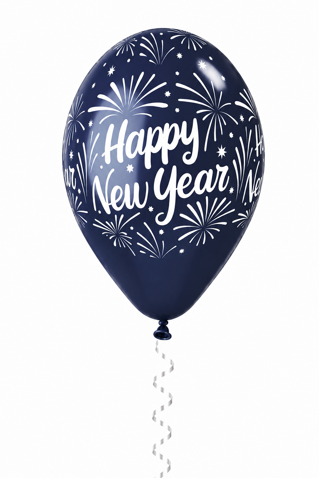 33 cm-es gumi lufi feliratos Happy New Year