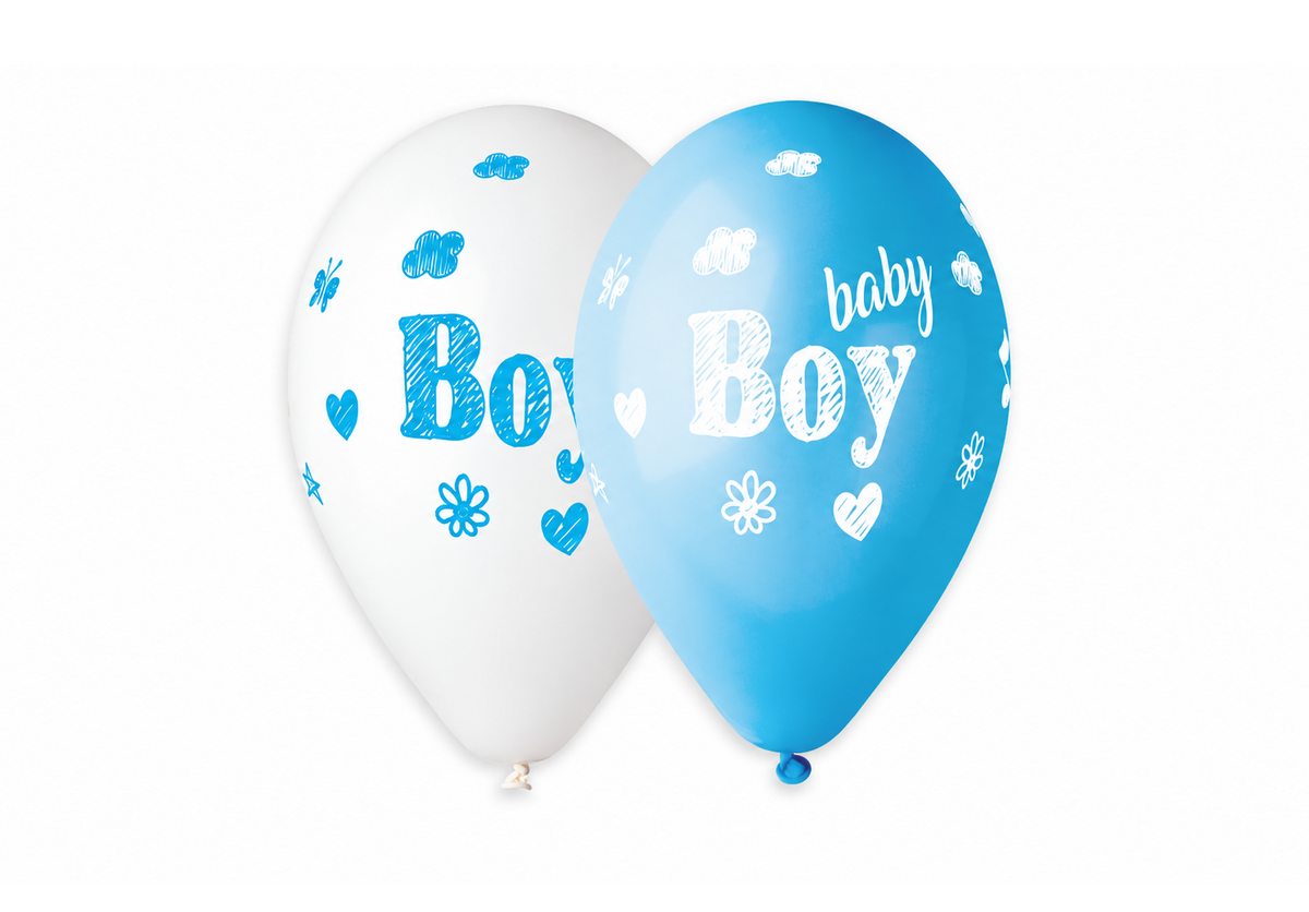 33 cm-es gumi lufi feliratos baby Boy