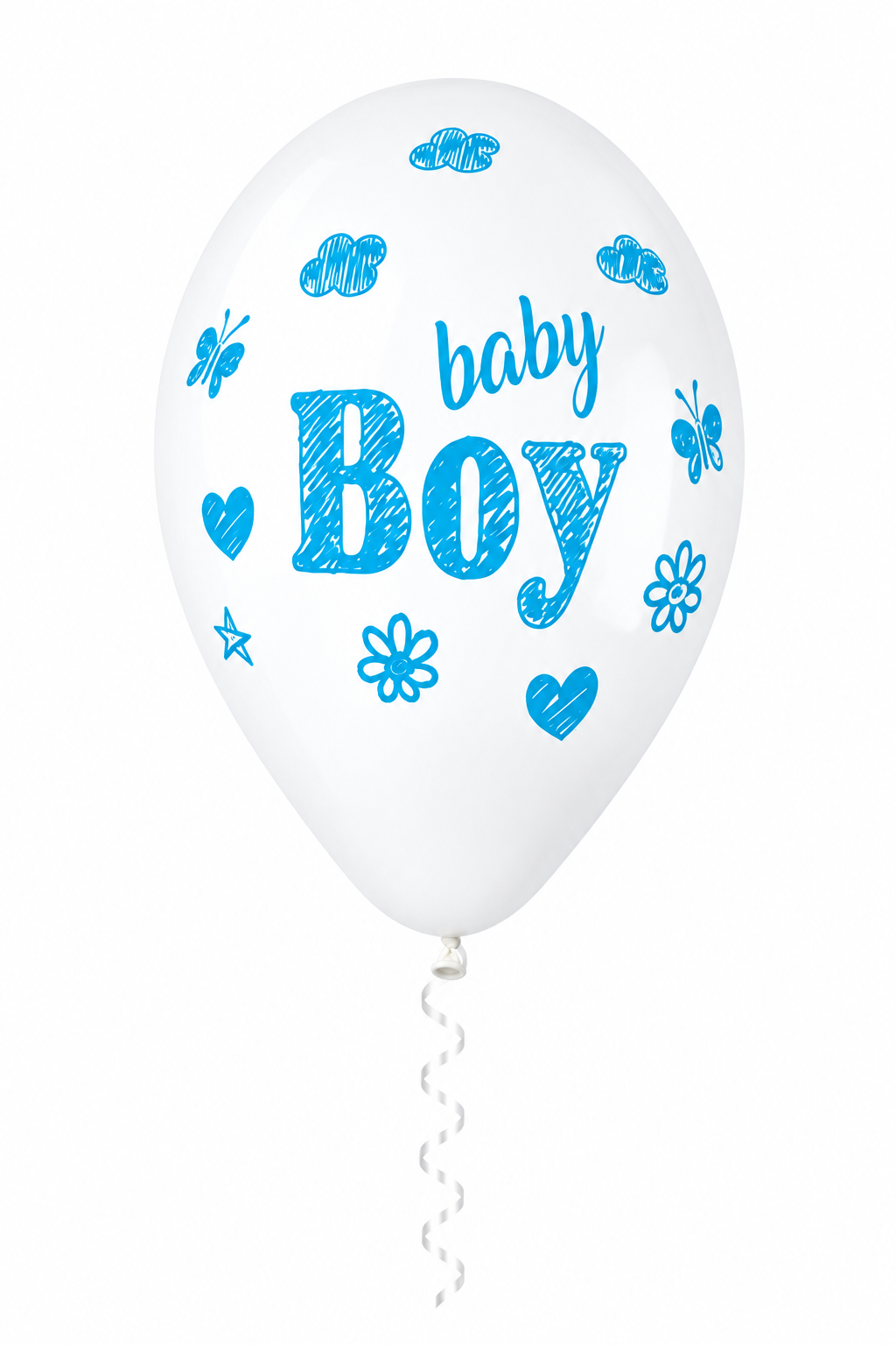 33 cm-es gumi lufi feliratos baby Boy