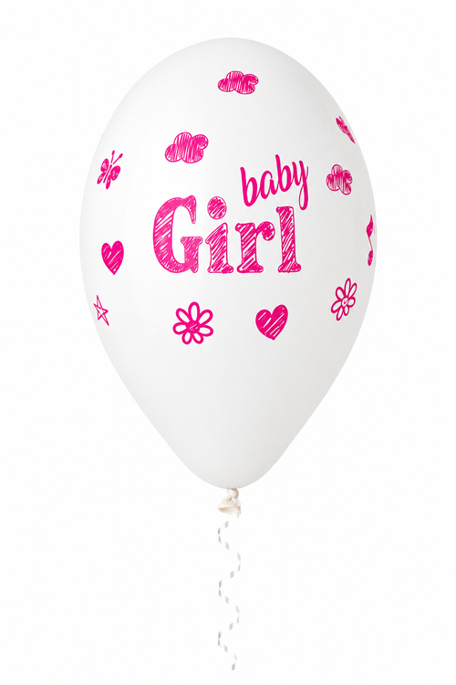 33 cm-es gumi lufi feliratos baby Girl
