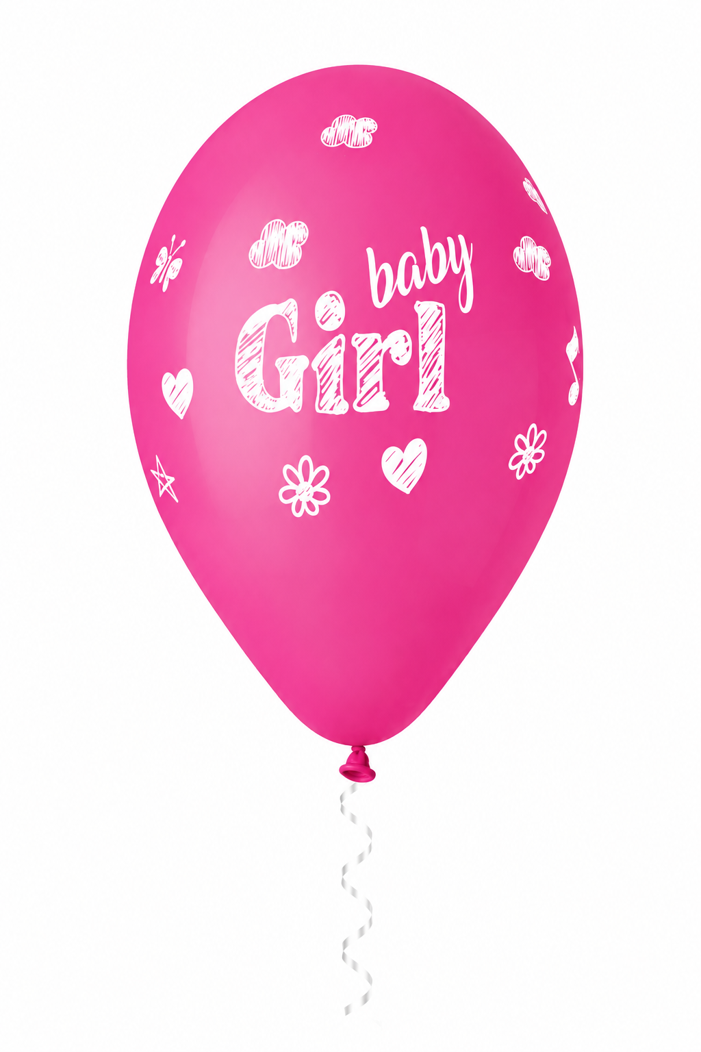 33 cm-es gumi lufi feliratos baby Girl