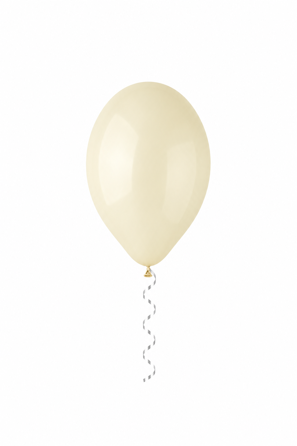 33 cm-es gumi lufi pasztel ivory