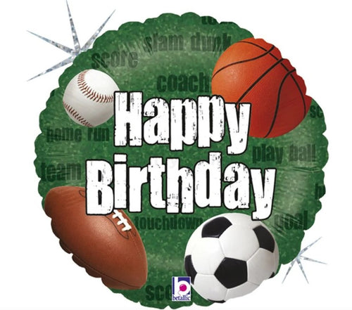 45 cm-es fólia lufi Happy Birthday labdás