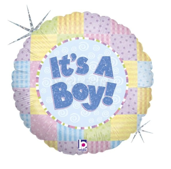 45 cm-es fólia lufi It's a Boy
