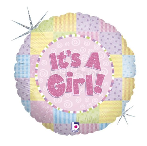 45 cm-es fólia lufi It's a Girl