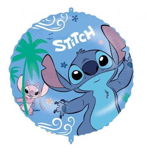 45 cm-es fólia lufi Stitch