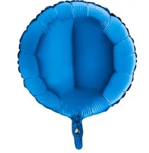 45 cm-es kerek egyszínű fólia lufik