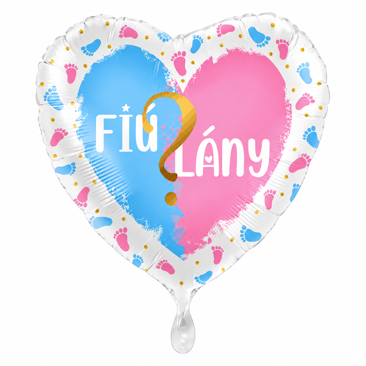 45 cm-es fólia lufi Fiú vagy Lány?