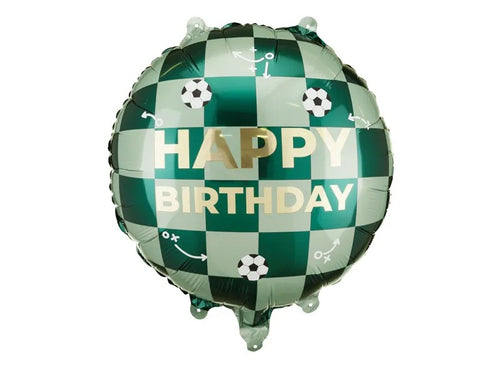 45 cm-es fólia lufi Happy Birthday focilabda