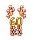 60-as kicsi oszlop + héliumos luficsokrok