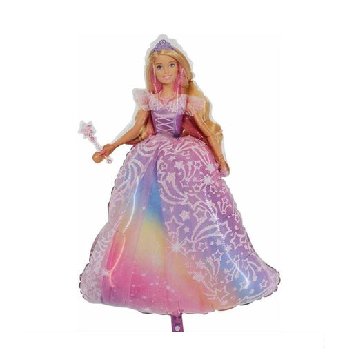 80 cm-es fólia lufi Barbie