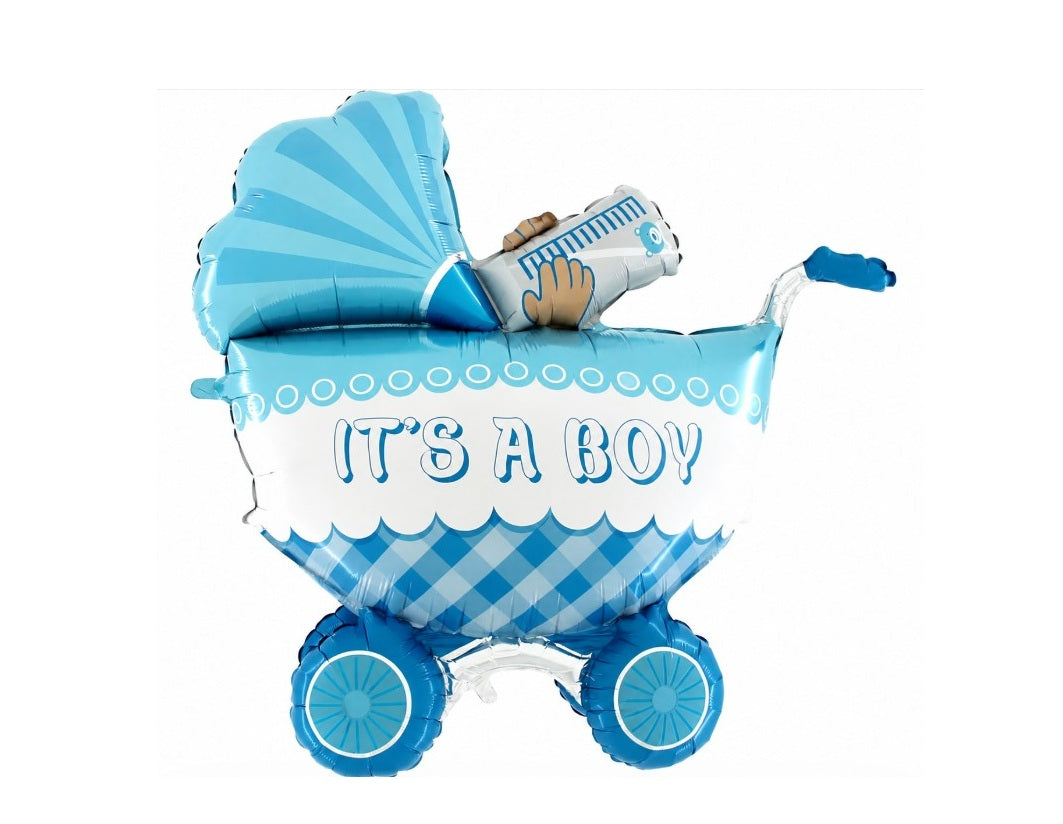 80 cm-es fólia lufi It's a Boy babakocsi