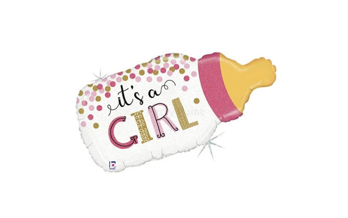 80 cm-es fólia lufi It's a Girl cumisüveg
