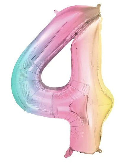 86 cm-es számos fólia lufik