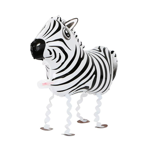 Sétáló lufi zebra